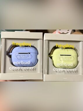 heyday Earbud Case Duo in Lavender and Lime